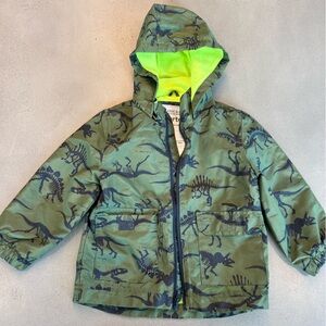 Carters Dino rain jacket